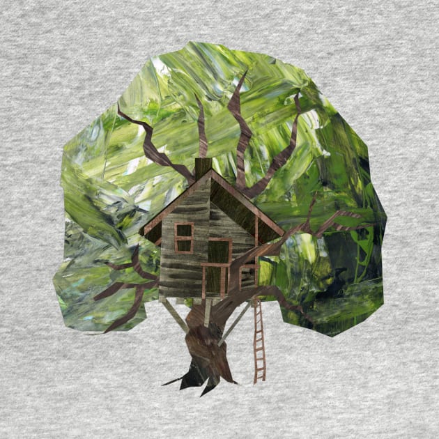 Tree house by Babban Gaelg